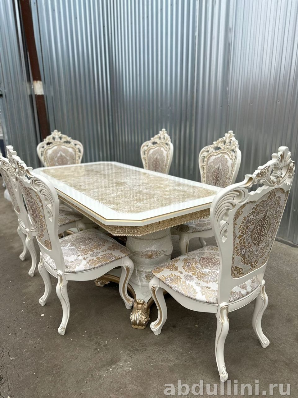 Стол раскладной 605 с 6 стульями в Дагестане другой размер — купить в Дагестане