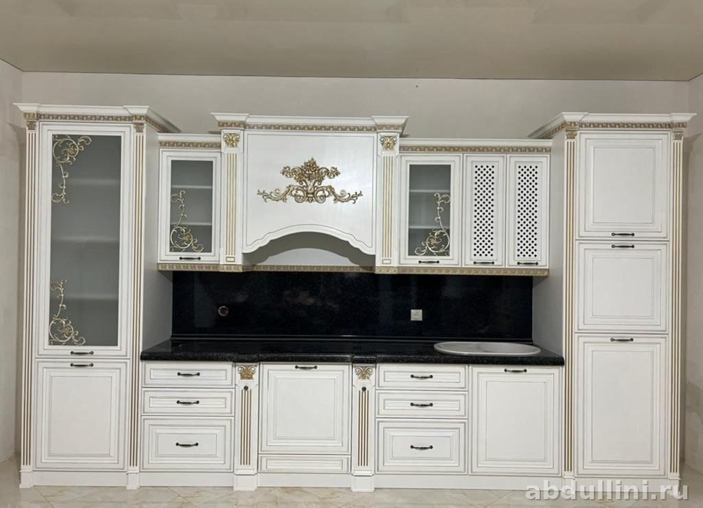 Кухня Венеция белое золото 4.2м — купить в Дагестане белое золото — купить в Дагестане
