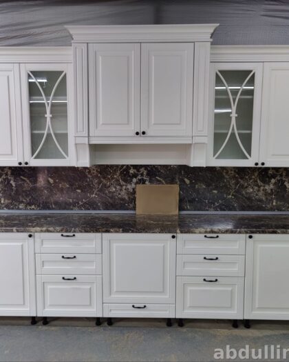 Кухонный гарнитур Павия белый матовый — купить в Дагестане — купить в Дагестане