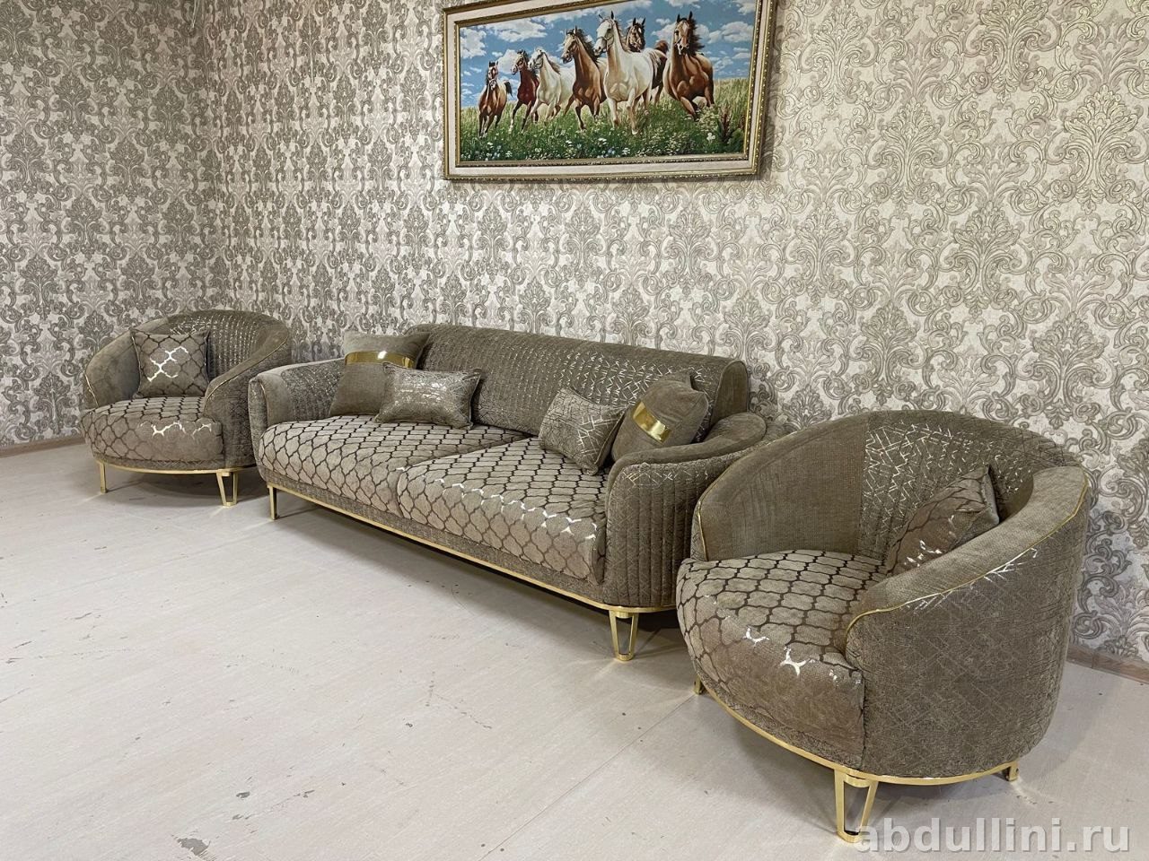 Комплект диван и 2 кресла Verdi в Дагестане — купить в Дагестане