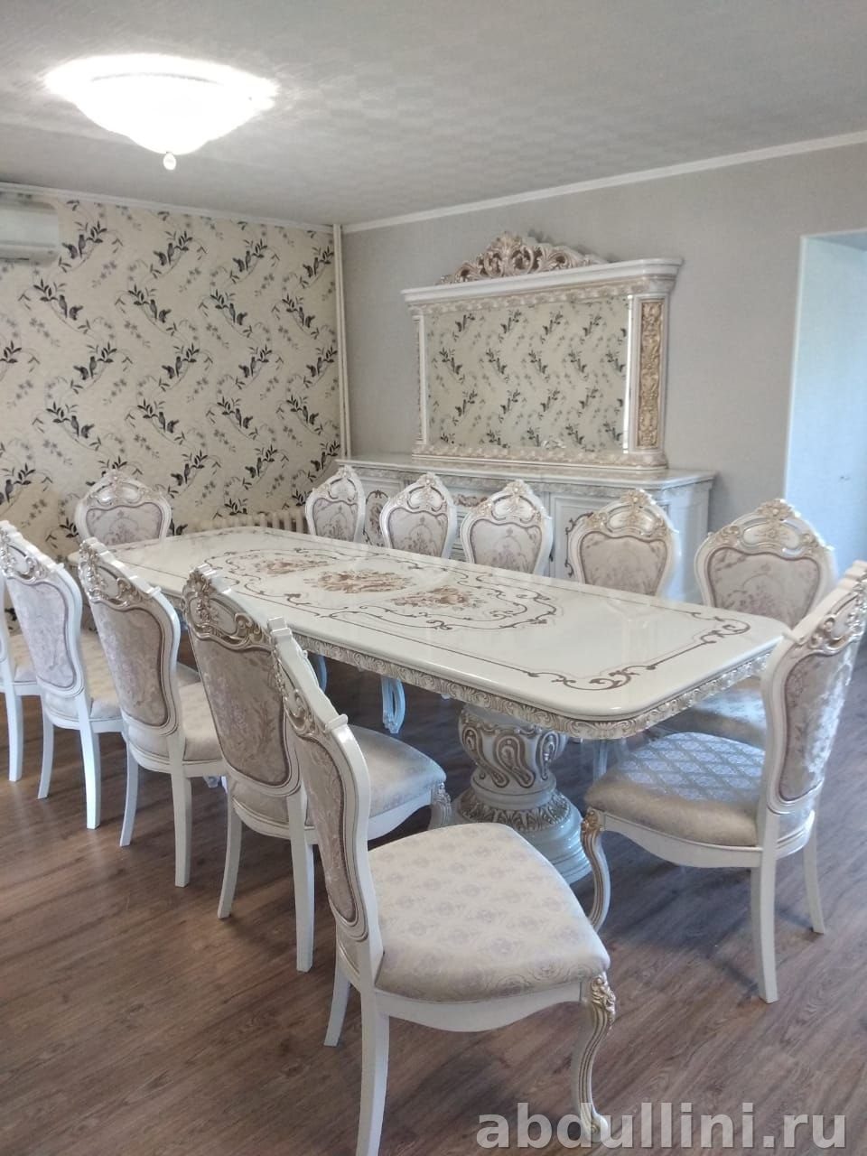 Мебельный комплект Алсу: стол, стулья, горка, комод в Дагестане — купить в Дагестане — фото 2