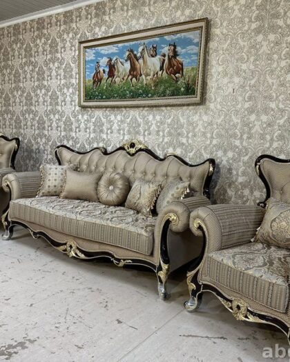 Диван и два кресла Грация 871 в классическом стиле — купить в Дагестане — фото 1