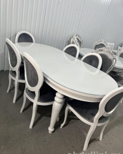 Раскладной стол 913 с 6 стульями — купить в Дагестане — купить в Дагестане