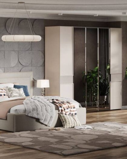 Спальный гарнитур «Афина» — модный стиль и функциональность — купить в Дагестане