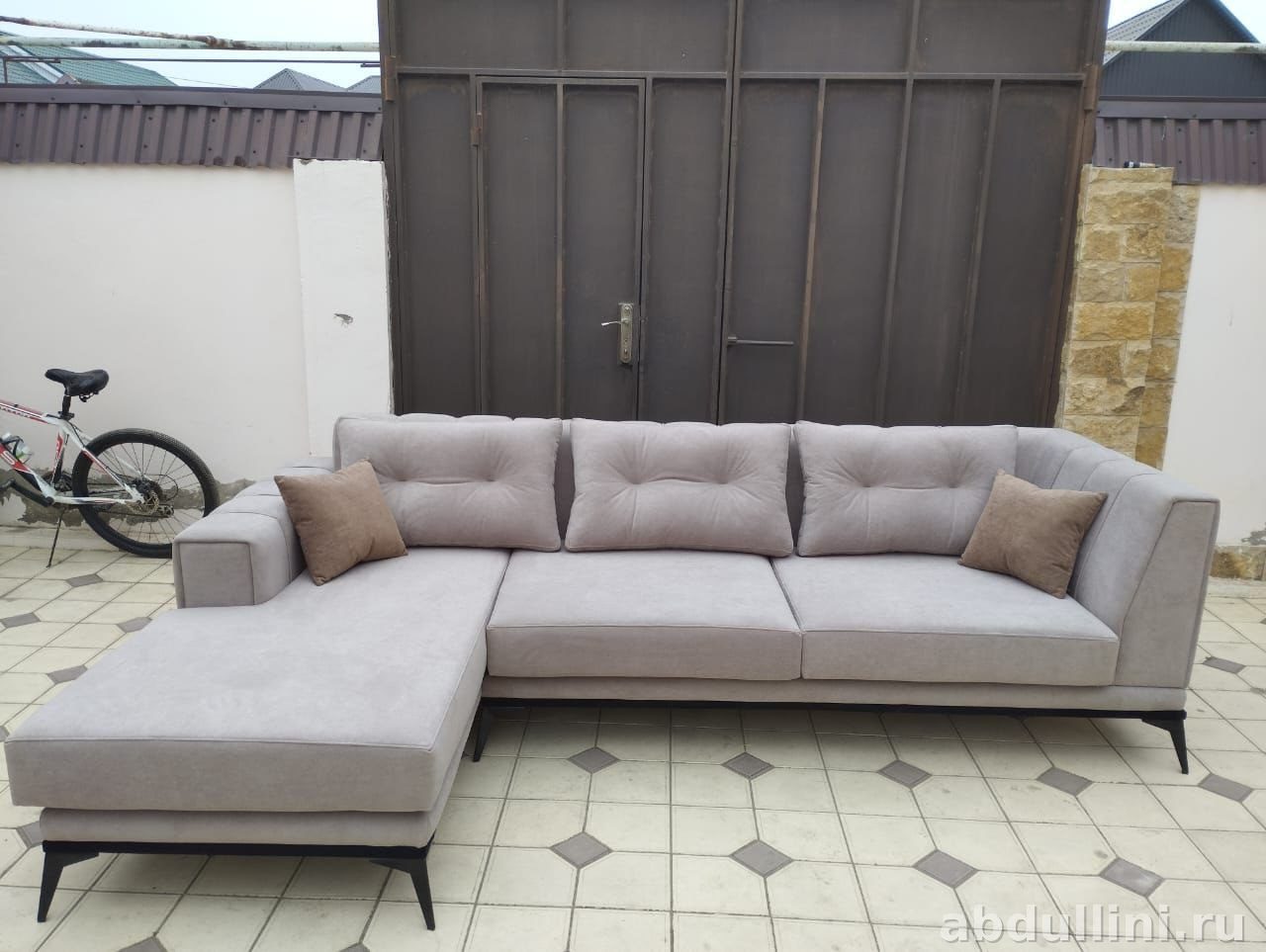 Диван 980 с шезлонгом — купить в Дагестане | abdullini.ru — купить в Дагестане — фото 1