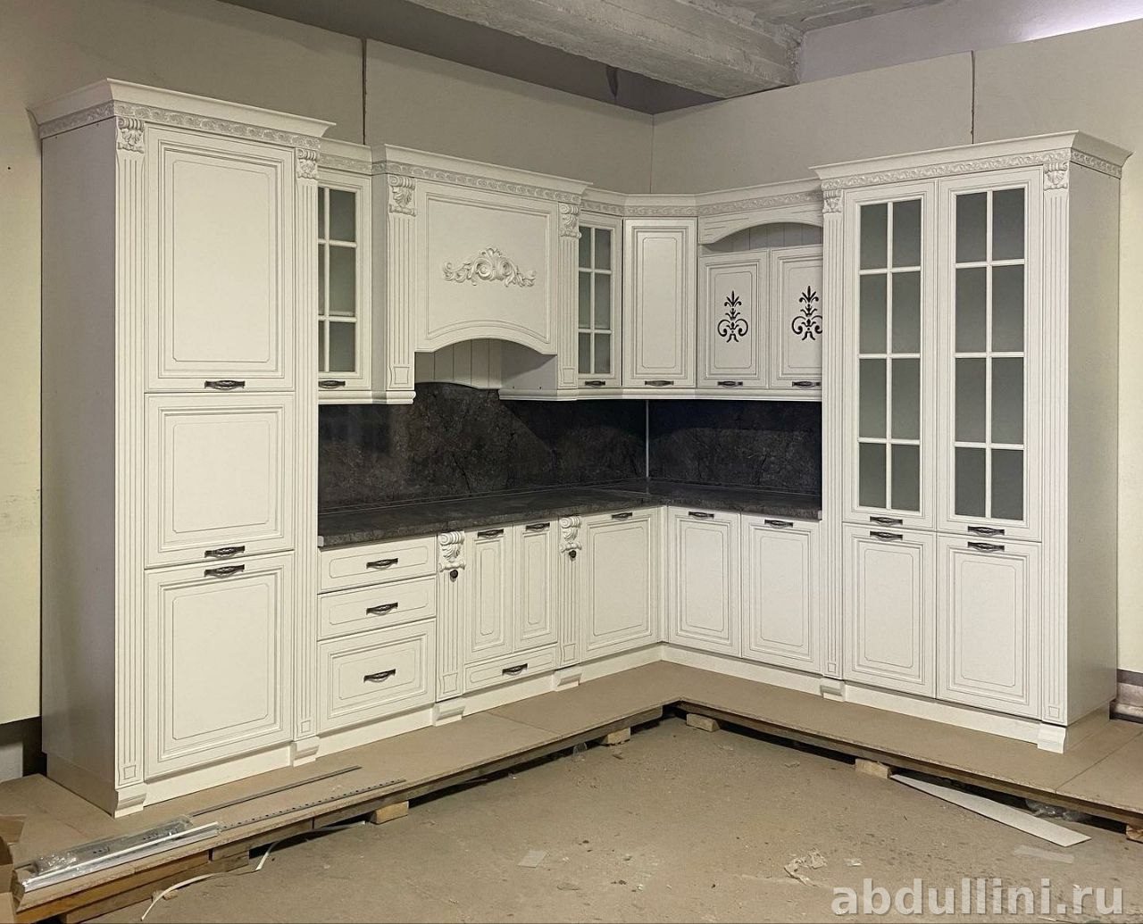 Кухонный гарнитур 989 в классическом стиле — купить в Дагестане — купить в Дагестане