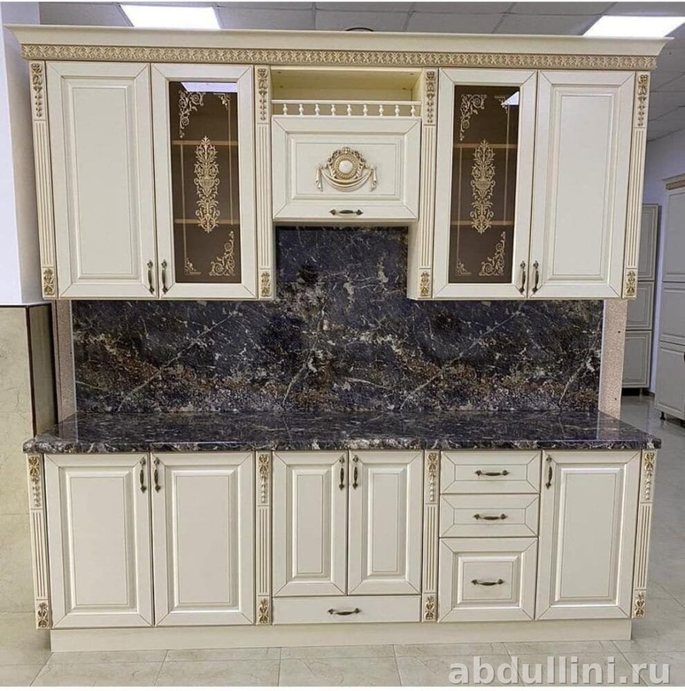Кухонный гарнитур 1018 в классическом стиле — купить в Дагестане — купить в Дагестане