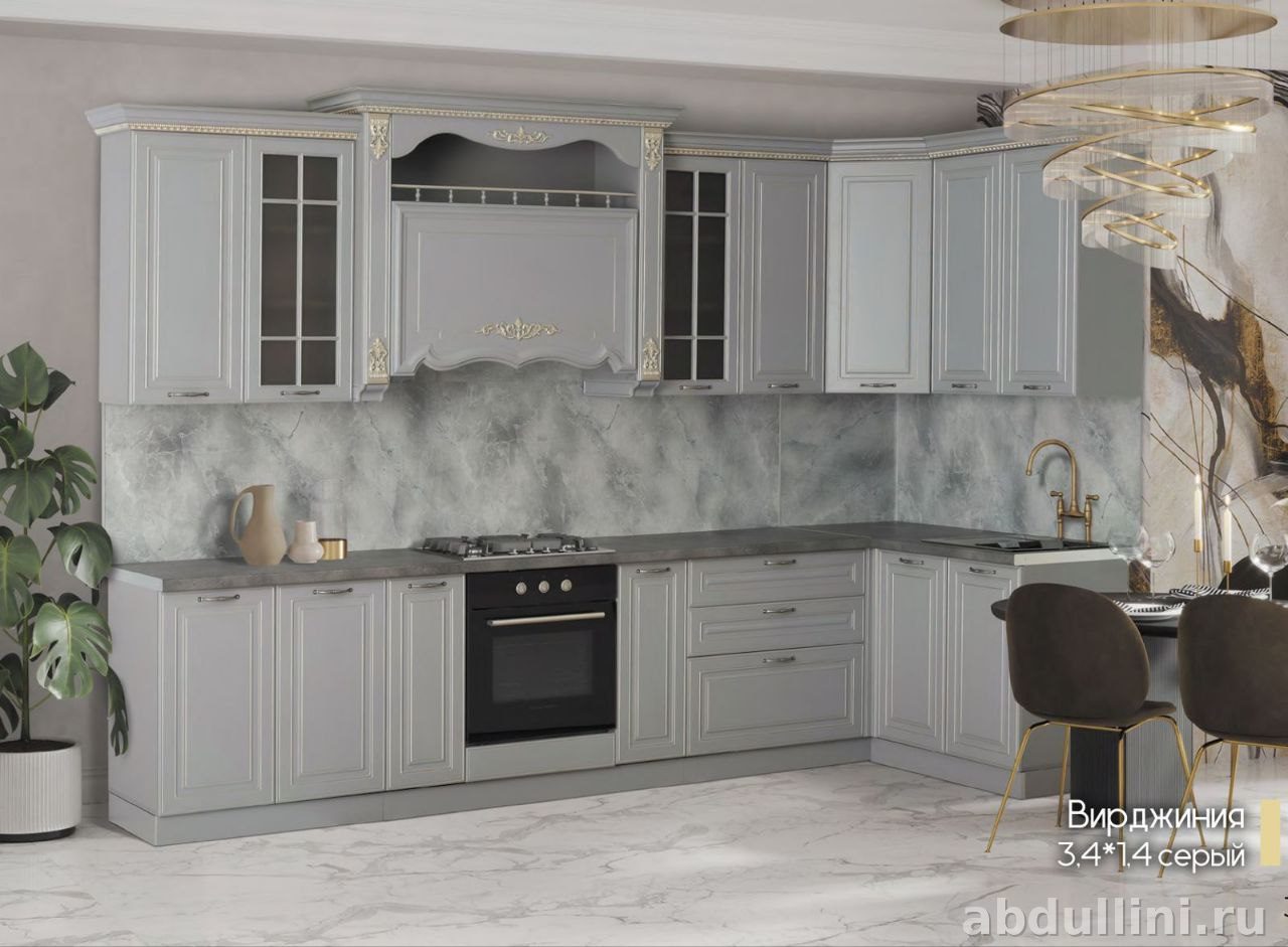 Кухня Вирджиния от производителя в Дагестане другой размер — купить в Дагестане — фото 2