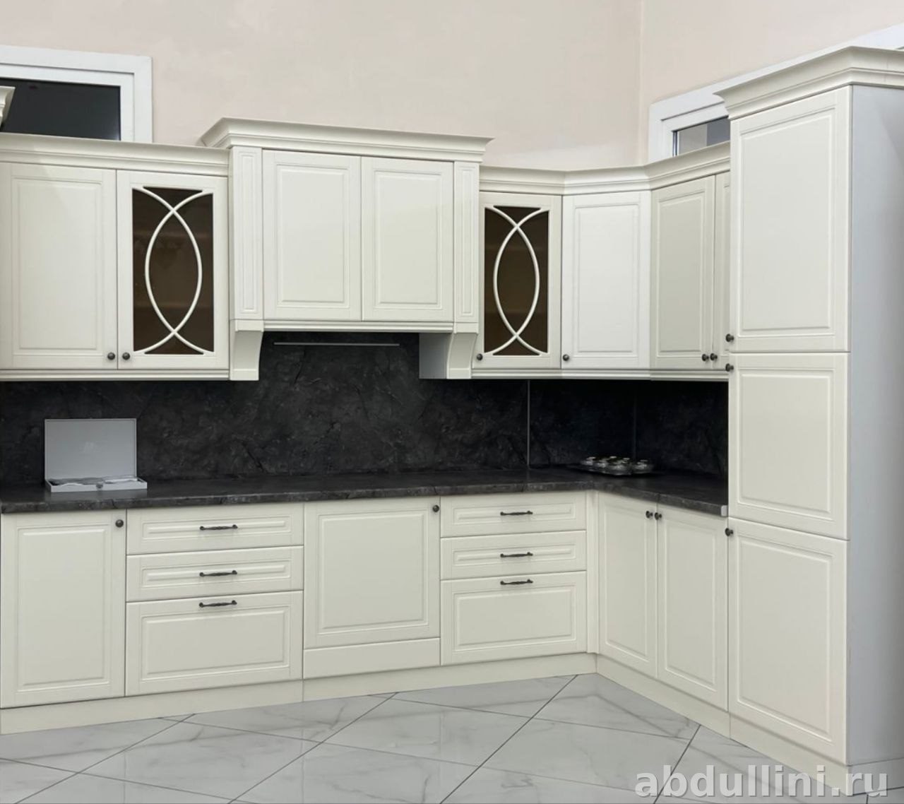 Кухонный гарнитур 1108 в Дагестане — неоклассика, МДФ, ЛДСП — купить в Дагестане