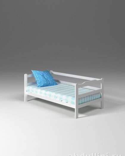 Детская кровать 1168 из массива бука — купить в Дагестане цвет бежевый — купить в Дагестане