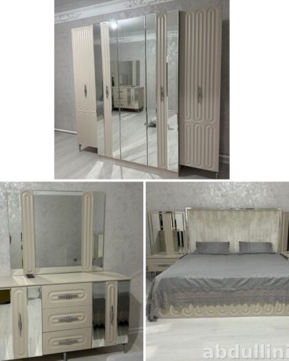 Мебельный комплект 1275 для спальни в стиле неоклассика — купить в Дагестане