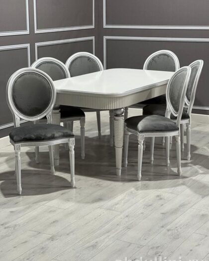 Стол раздвижной 1309 с 6 стульями — купить в Дагестане другая модель/серия — купить в Дагестане