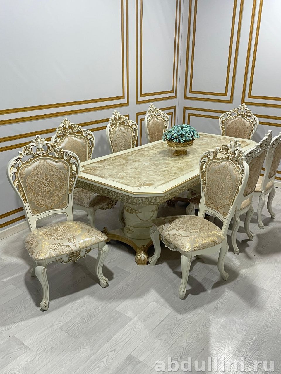 Купить мебель 1320 в Дагестане: стол и стулья в классическом стиле — купить в Дагестане — фото 1