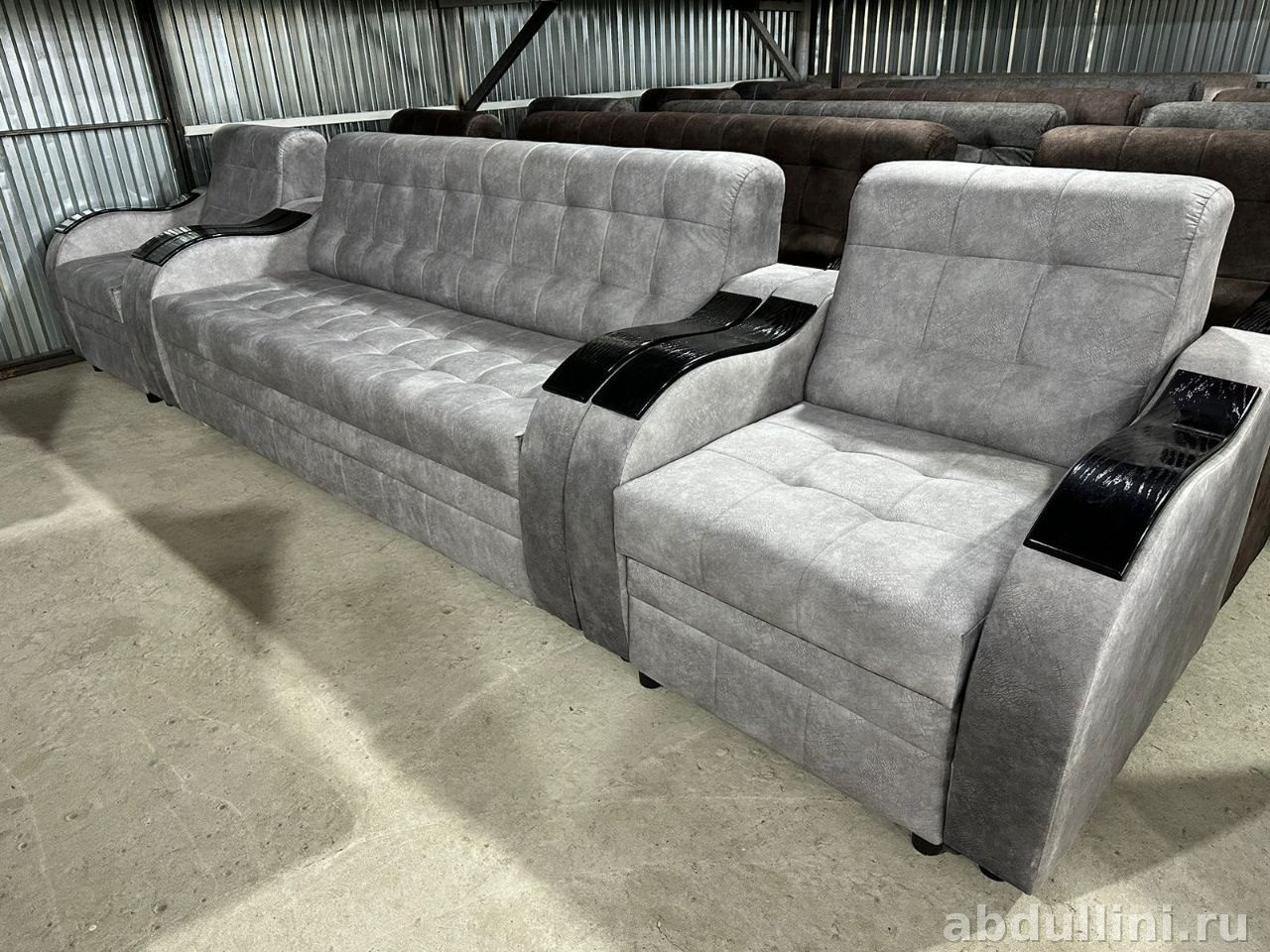 Диван-кровать 1328 с креслами в Дагестане | Мебель от производителя — купить в Дагестане