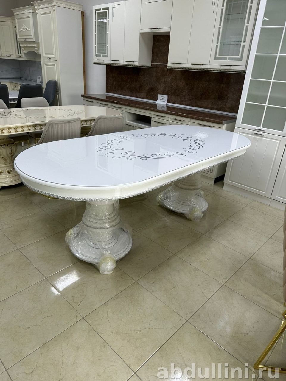 Обеденный стол Эмилия с 6 стульями в Дагестане — купить в Дагестане — фото 2