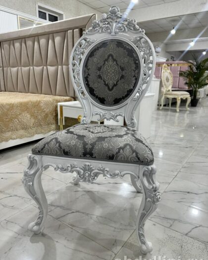 Стул с резьбой и дамасским узором купить в Дагестане Дамасский узор — купить в Дагестане