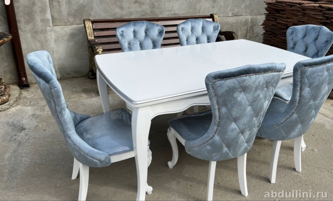 Стол раздвижной белый с глянцевой столешницей — мебель на заказ в Дагестане — купить в Дагестане — фото 3