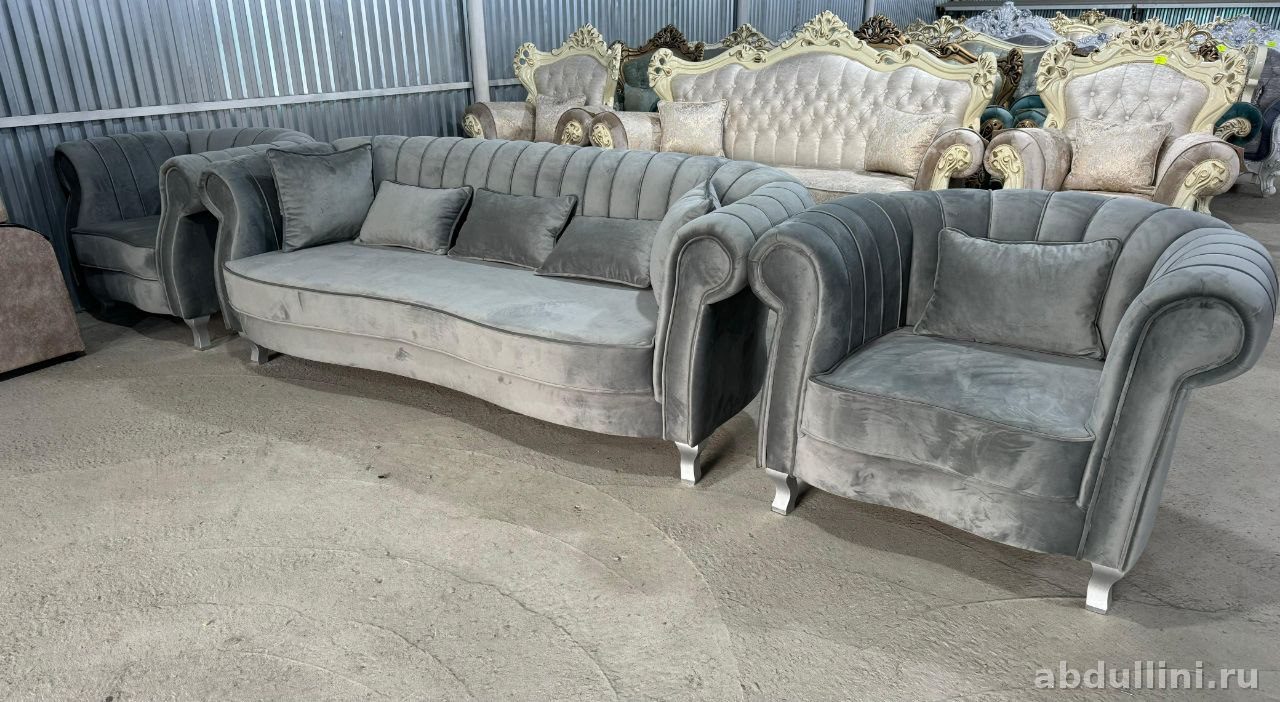 Диван 1581 с креслами и подушками — купить в Дагестане — купить в Дагестане — фото 1