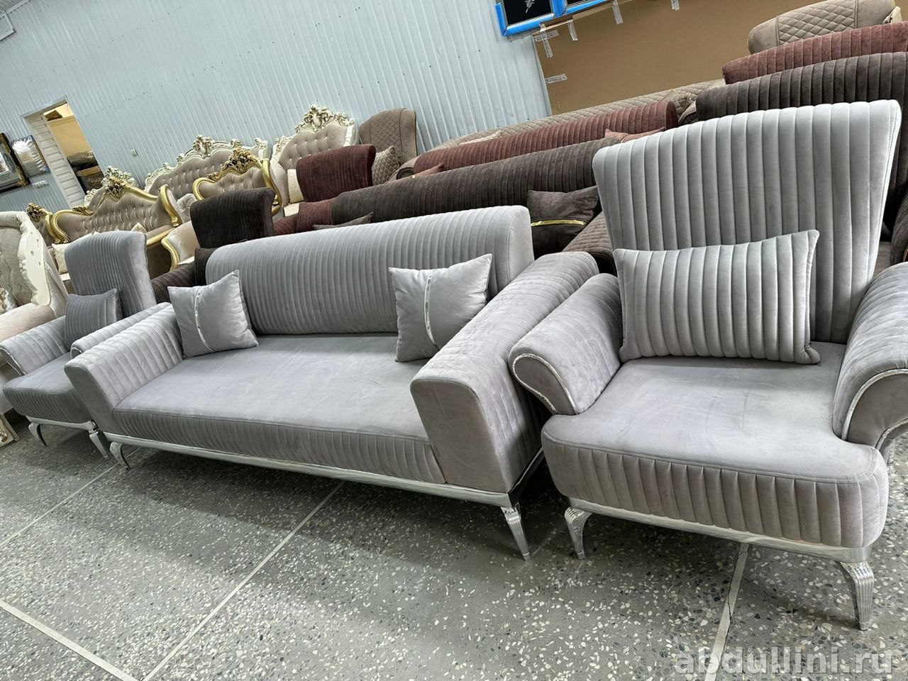 Диван и кресла 1666 'Мирелла' — купить в Дагестане — купить в Дагестане — фото 1