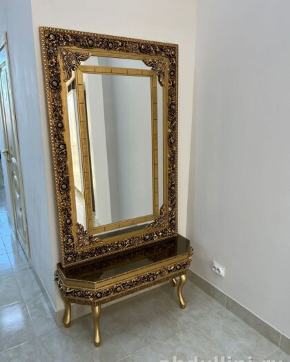 Консоль с зеркалом 1732 в классическом стиле купить в Дагестане разные размеры — купить в Дагестане