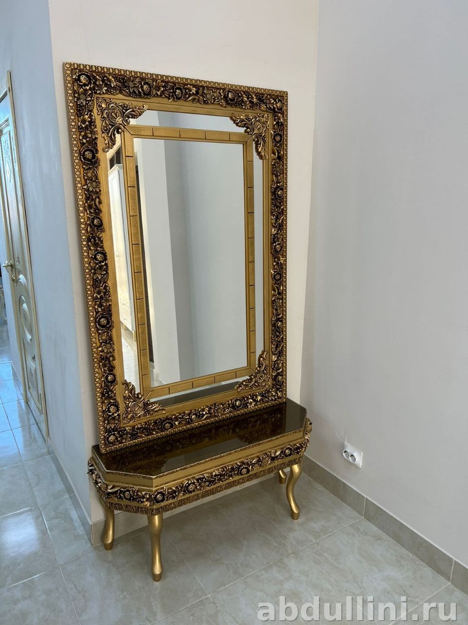 Консоль с зеркалом 1732 в классическом стиле купить в Дагестане разные размеры — купить в Дагестане