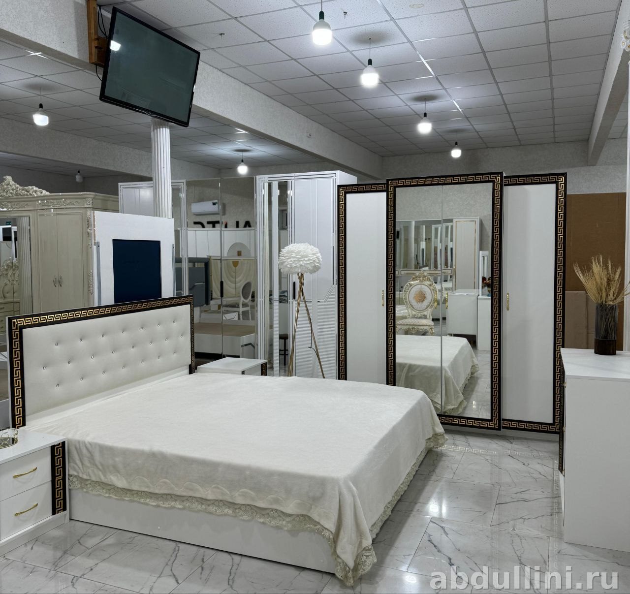 Комплект спальни 1️⃣8️⃣1️⃣3️⃣ в стиле неоклассика — купить в Дагестане — купить в Дагестане — фото 1