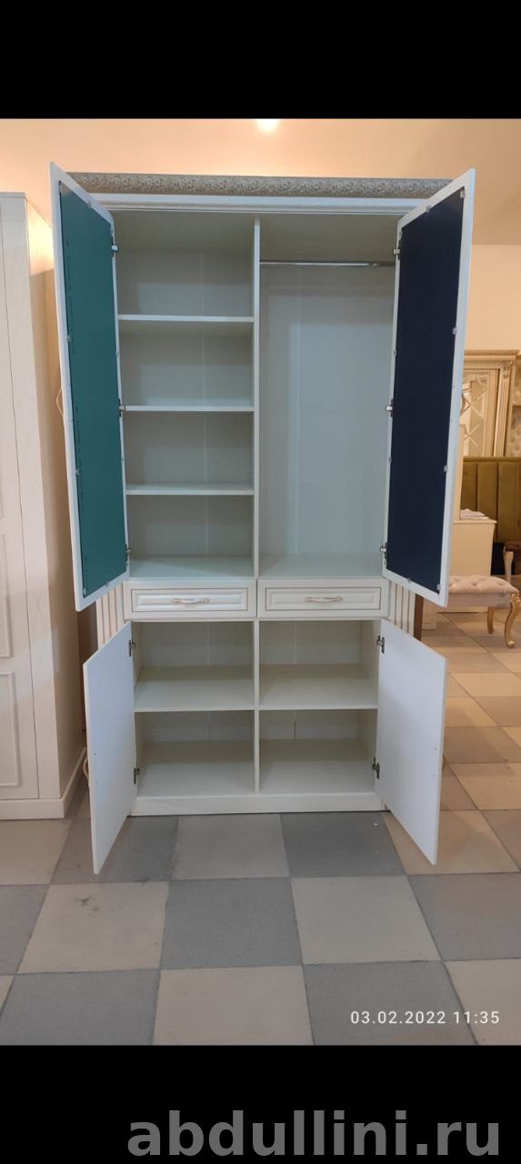 Шкаф комбинированный неоклассика в Дагестане от производителя — купить в Дагестане — фото 2