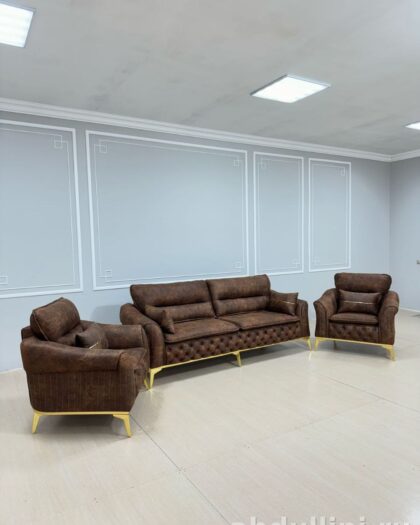 Диван и кресла 1929 в коричневом цвете — купить в Дагестане — купить в Дагестане
