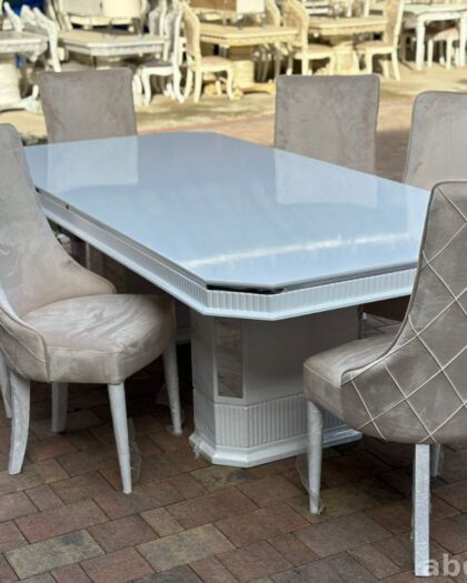 Обеденный стол 1960 с 6 стульями купить в Дагестане — купить в Дагестане — фото 1