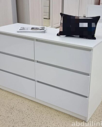 Комод Мори 1200.6 в белом цвете — купить в Дагестане — купить в Дагестане