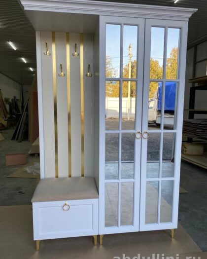 Прихожая Мия 2052 — белая мебель от производителя в Дагестане — купить в Дагестане