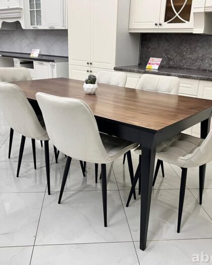 Раздвижной стол 2103 с 6 стульями — купить в Дагестане — купить в Дагестане