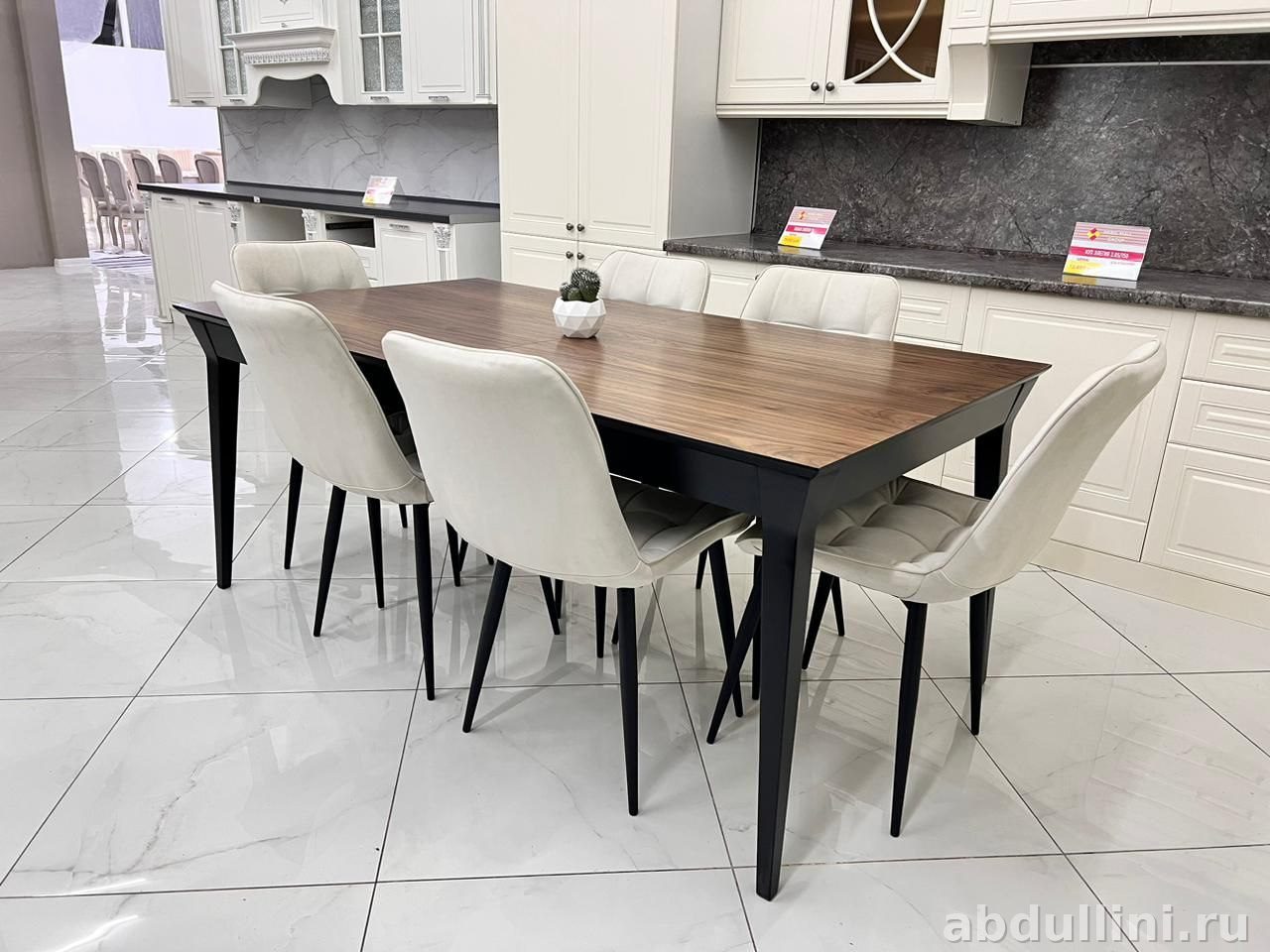 Раздвижной стол 2103 с 6 стульями — купить в Дагестане — купить в Дагестане