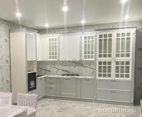 Кухонный гарнитур 2203 Белый/Серый — купить в Дагестане — купить в Дагестане