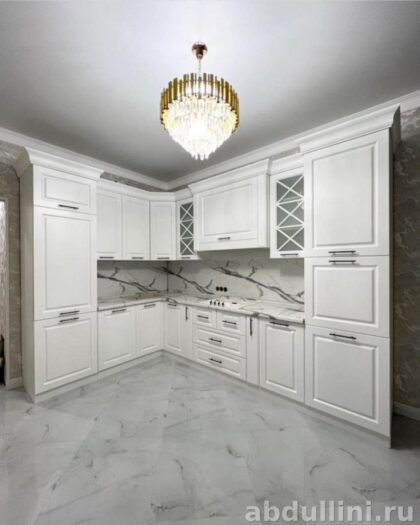 Кухонный гарнитур 2213 «Римини» белый — купить в Дагестане — купить в Дагестане