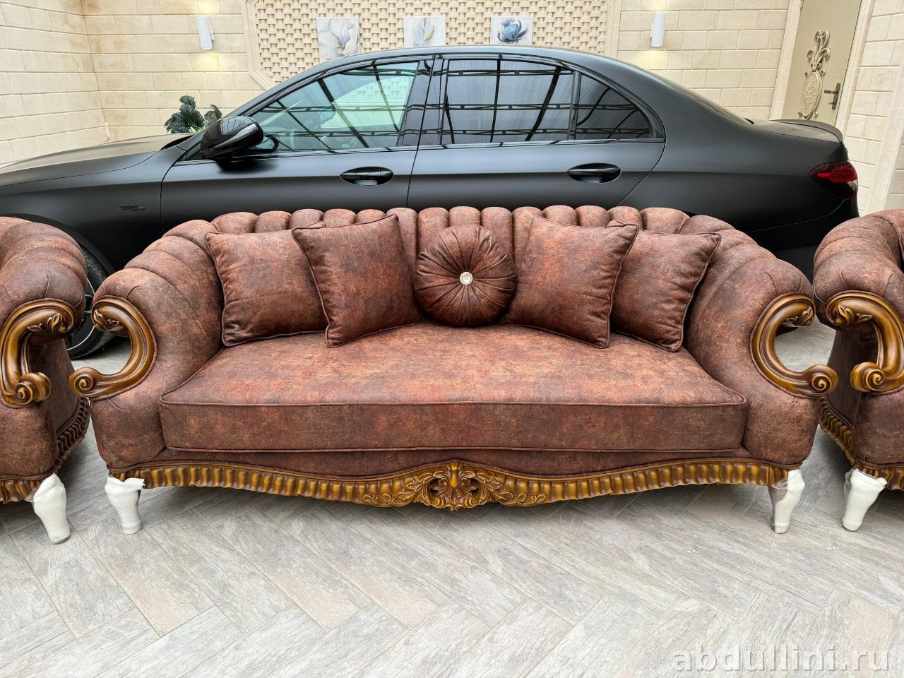 Комплект мягкой мебели 2409 BROSKO купить в Дагестане — купить в Дагестане — фото 3