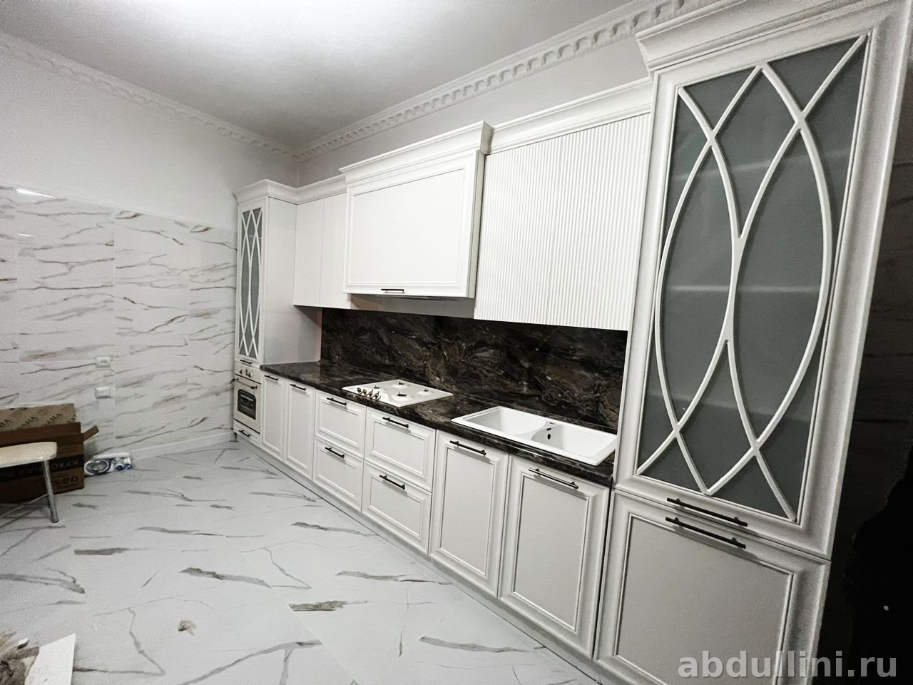 Кухня «2418» в кремовом цвете — купить в Дагестане — купить в Дагестане — фото 2