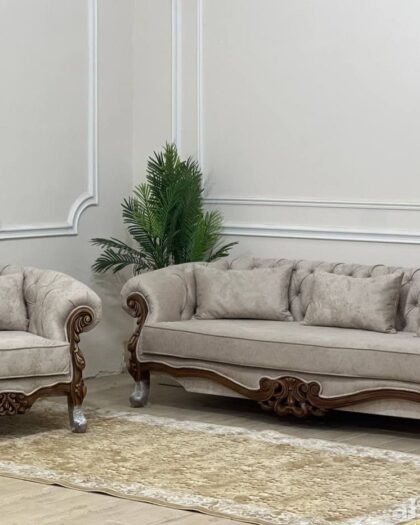 Диван и кресло Версаль в стиле капитоне, купить в Дагестане — купить в Дагестане — фото 1