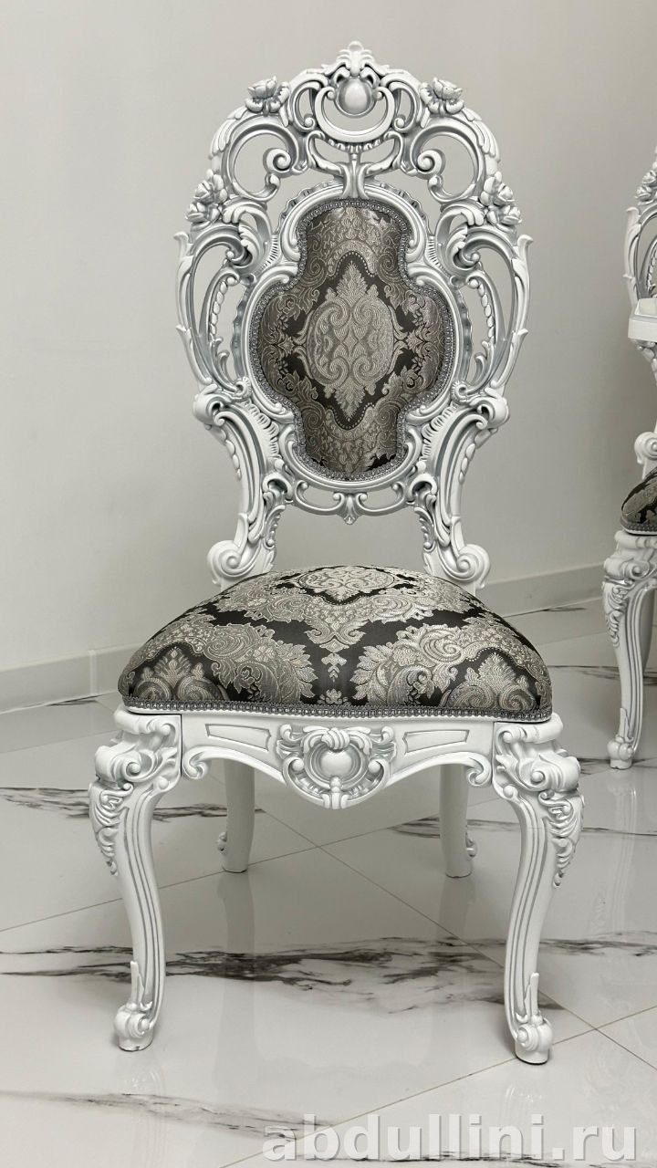 Обеденный комплект 2462: стол и стулья в классическом стиле другой размер — купить в Дагестане — фото 2