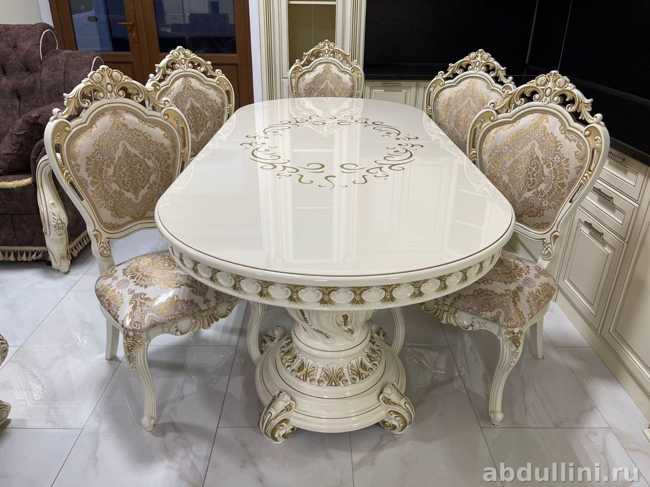Стол ‘Рафаэлло’ с 6 стульями — купить в Дагестане — купить в Дагестане — фото 1