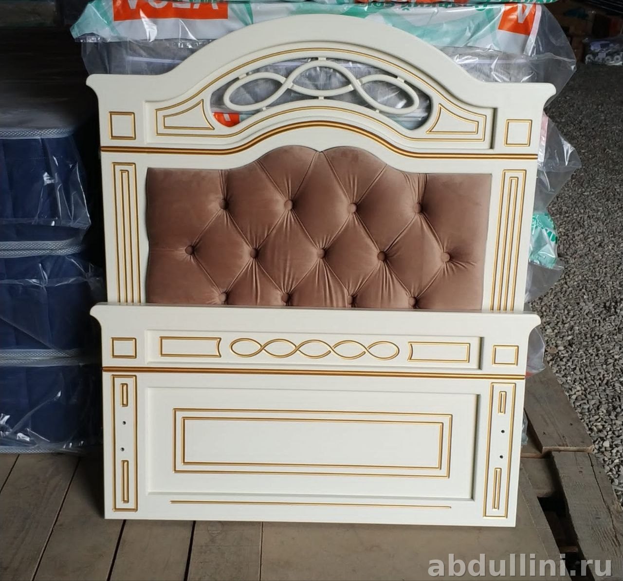 Кровать София 2503 — односпальная кровать в стиле неоклассика, Дагестан — купить в Дагестане — фото 2