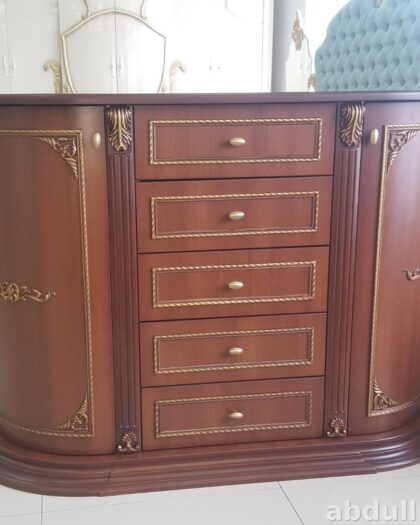 Комод Динара в Дагестане – классика с элементами барокко цвет орех — купить в Дагестане
