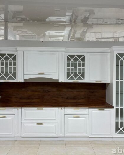 Кухня «Наоми» белая — купить в Дагестане от производителя — купить в Дагестане — фото 1