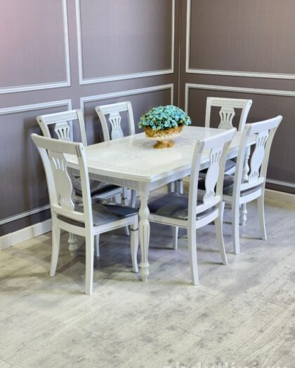 Купить обеденный стол и стулья Версачи в Дагестане — купить в Дагестане — фото 1