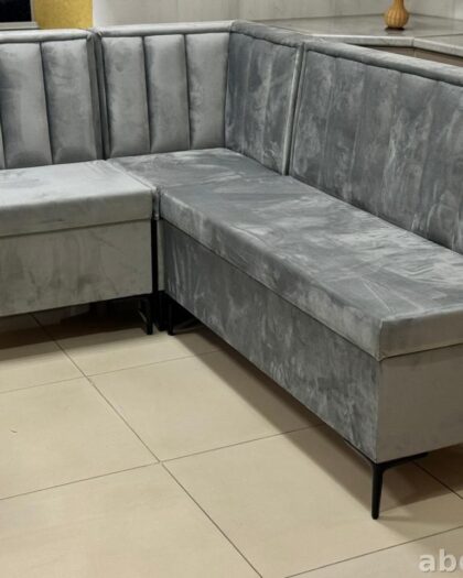 Угловой диван-скамья 2616 с ящиками для хранения — купить в Дагестане другая модель — купить в Дагестане — фото 1