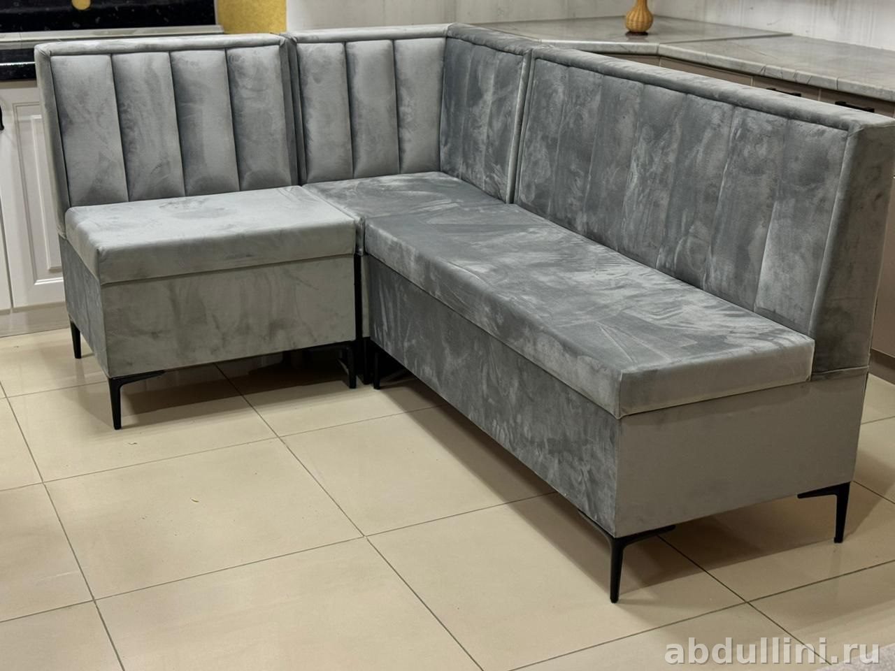 Угловой диван-скамья 2616 с ящиками для хранения — купить в Дагестане другая модель — купить в Дагестане — фото 1