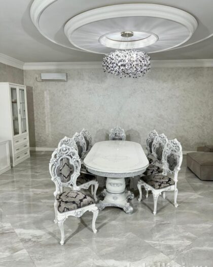 Обеденный комплект Гранд с 6 стульями Силик в Дагестане другой стул — купить в Дагестане