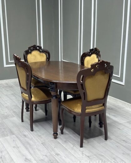 Стол Медальон и стулья Кардинал — купить в Дагестане — купить в Дагестане — фото 1