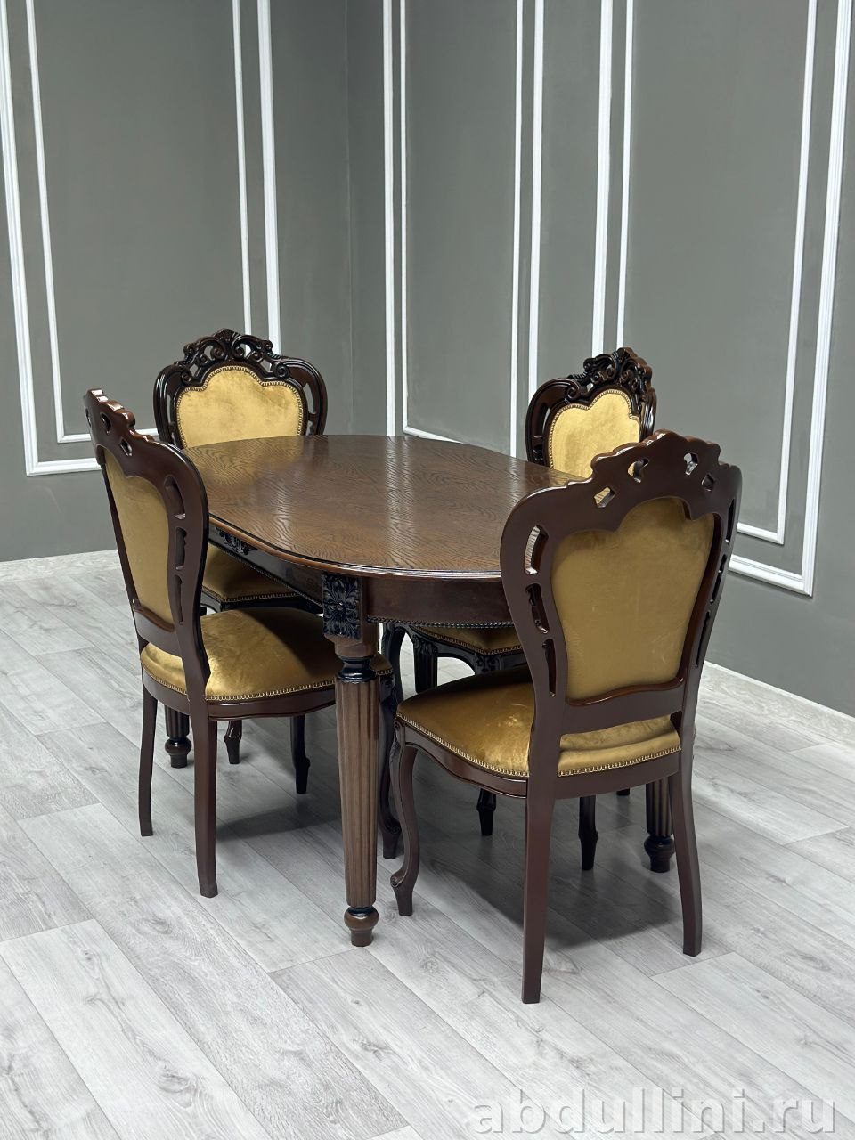 Стол Медальон и стулья Кардинал — купить в Дагестане — купить в Дагестане — фото 1