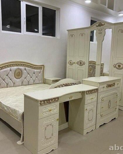 Спальня «Азалия-6 дв люкс» крем беж — купить в Дагестане цвет крем беж — купить в Дагестане